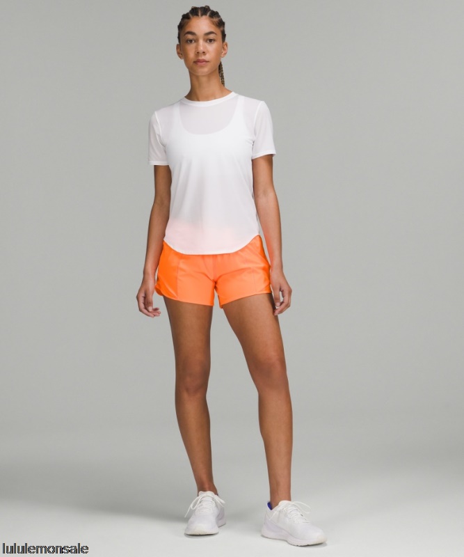 Lululemon Damen DELULU277 | Lululemon Deutschland Highlight Orange Hotty Hot Low-rise Gefütterte Shorts 4